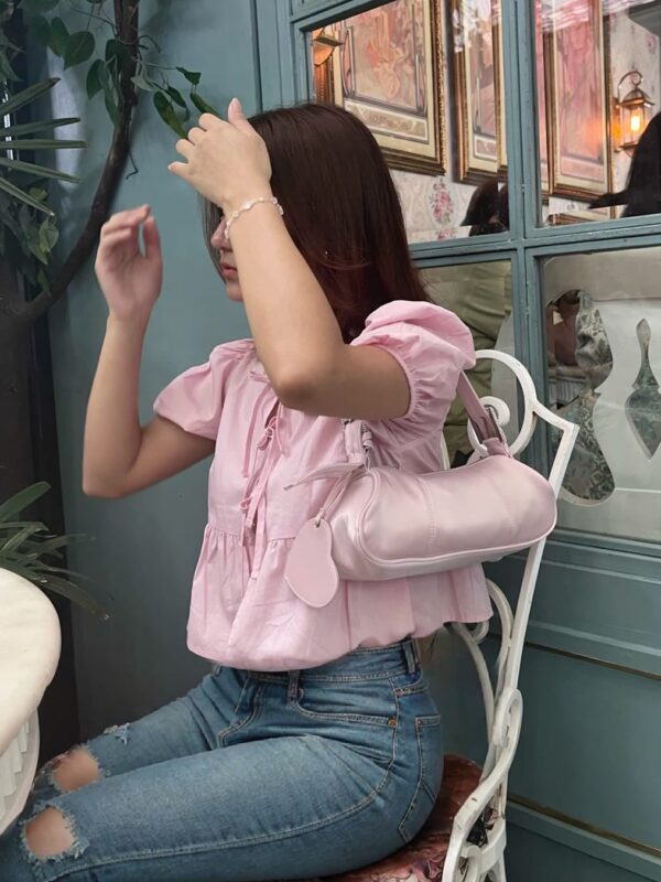 Bow Sleeve Top - Image 3