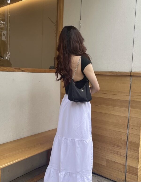 White Maxi Skirt - Image 5