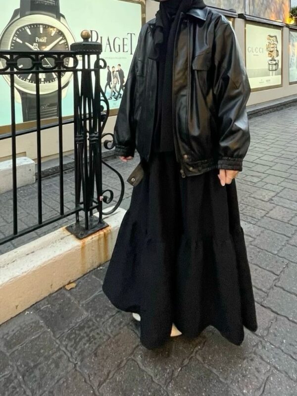 Black Maxi Skirt - Image 3